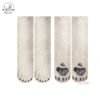 China JD- QUICK DRY J006 3d thongs animal design 3d animal socks animal knitted socks for sale