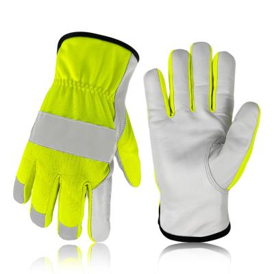 China General Purposes Factory Direct White Sheepskin Outdoor Working Garden Landscaping Gloves for sale