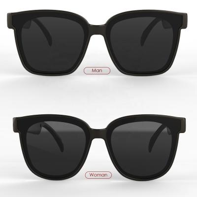 China BLUETOOTH SUNGLASSES 2021 New Style High-end Music Calling Wireless Earphone Eyewear Audio Bluetooth Smart Sunglasses for sale