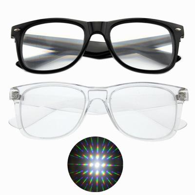 China Premium Nightclub 3D Starburst Diffraction Fireworks Rainbow Glasses - Great for Raves, Festivals, and more for sale