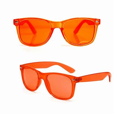 China Wholesale 10 UV400 Color UV400 Set Daylight Color Therapy Glass Chakra Glass Sunglasses Pro Style Protective Glasses for sale