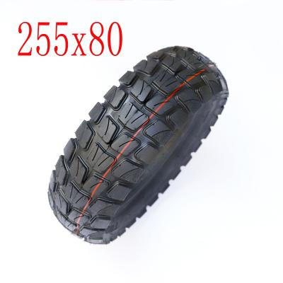 China Tire 255x80 Electric Offroad Scooter Electric Scooter Offroad Tire 10x3.0 Thickened Outer Tire With 10X2.5 Inner Tube For Speed ​​Grace 10 10x Zero KuGoo M4 for sale