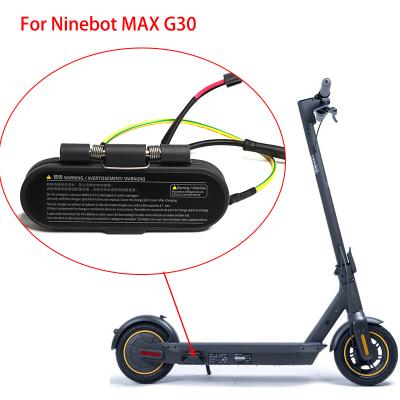 China Electric Scooters Original Charging Base For Nine-bot Max G30 G30D Electric Scooter Charger Port With Rubber Mat Assembly Repair Parts for sale