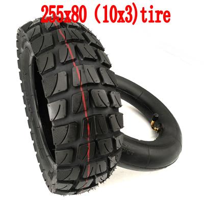 China Original KUGOO M4 10 Inch Off Road Tire Tires 10X3.0-6 80/65-6 External Electric Scooter 10X Inokim ZERO BEEF Mantis Tires Speedual Grace 10 Kugoo M4 for sale