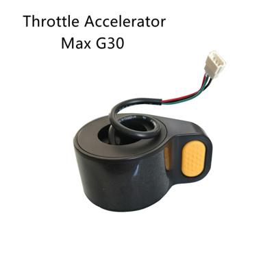 China ABS+Aluminum Throttle Throttle Spare Parts For NINE-BOT MAX G30 Electric Scooter Gear Finger Dial Accessories for sale