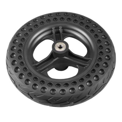 China Factory Price Rubber+Aluminum 8 1/2 Rear Wheel Hub With Solid Tire For Xiaomi M365 Scooter Parts for sale