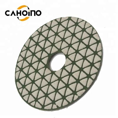 China Granite Diamond Tip Circular Dry Polishing Pad For Concrete Marble Granite for sale