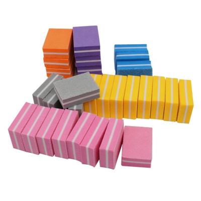 China Mini Nail Buffer Block Free Mini Nail Buffer Sanding Sanding Block Colorful Manicure Block Available Small Size Good Quality Wholesale Sample for sale