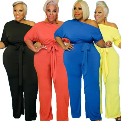 China 2021 Viable NEW Summer Custom Made Plus Size Women Sexy Casual Elegant One Piece Jumpsuits And Rompers for sale