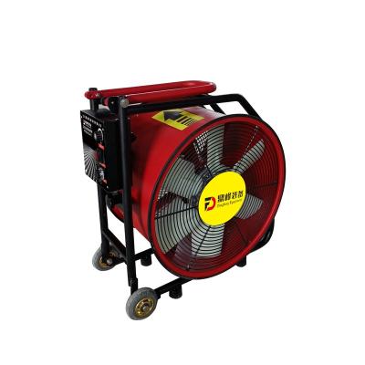 China electric portable air exhaust fan fire ventilation drum circulator amusement FYD2.0/5.0-10.5 for sale