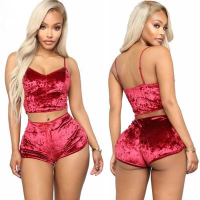 China QUICK DRY in Plus Size Women's Sleepwear Comfortable Girls Pajama Sets Luxury Ladies 2 Piece Pajamas Sets for sale