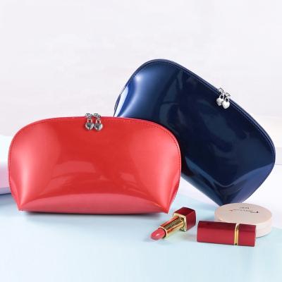 China OEM Durable And Lightweight Acceptable Women Purses Grab PU Waterproof Cosmetic Bag Wholesale Girls Travel Beauty Makeup Pouch LOW MOQ for sale