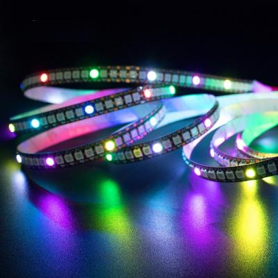 China Waterproof IP30 65 LANDSCAPE ambient light strip 67 led light remote controller ws2815 DC12V 144 RGB led light strip for dreamlites for sale