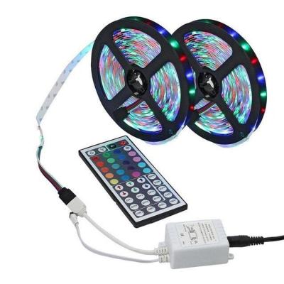 China LANDSCAPE wholesale IP65 flexible smart led neon outdoor strip lights controller 12V 5M 2835 smd chip RGB meters 3825 led strip light for sale