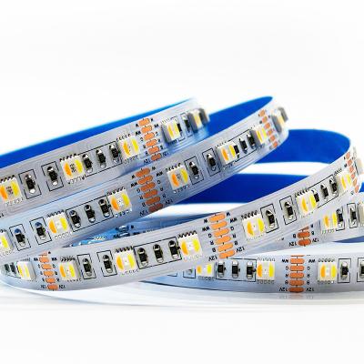 China Magic led light rgbww LANDSCAPE ip33 ip65 ip67 5050 60leds cct waterproof flexible 12v dc led light strip rgb led indoor light for sale