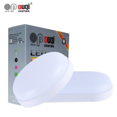 China Zhongshan factory price 10W 20W 24W outdoor wall mounted OVAL and round led ceilling light for bathroom washroom led bulkhead light for sale