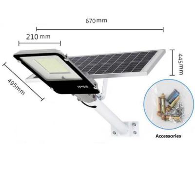 China ROAD Dusk to Dawn Wireless Motion Sensor and Remote Control for Villa Garden Yard 150w Solar Street Light for sale