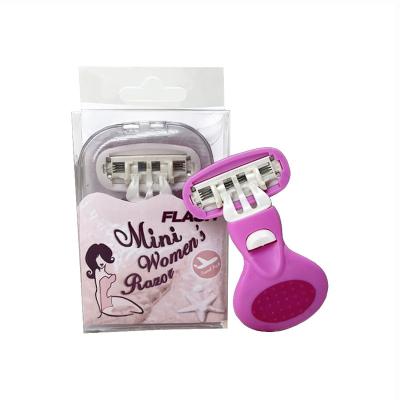 China New Product 3 Blade Triple Blade Women Mini System Razor for sale