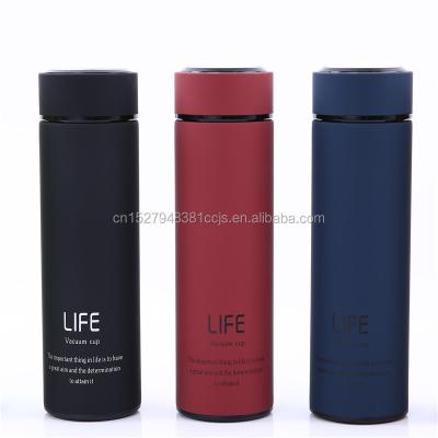 China Stocked Insulated Tea Mug With Lid Mug Coffee Mug Stainless Steel Bottle Vacuum Flask Customize Logo for sale