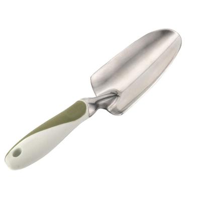 China Two-color Two-color Soft Handle TPR PP Aluminum Garden DIY Tools Transplanting Trowel for sale