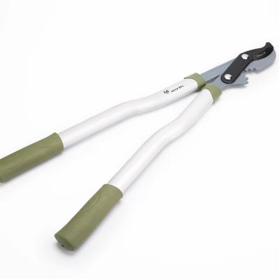 China Soft Ergonomic Anti-Slip TPR Handle Tree Garden Bypass Soft Ergonomic Hand Lopper For High Branch for sale