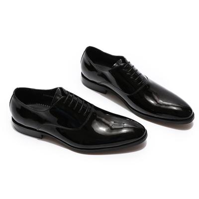 China Smooth Outdoor Anti-odor Monk Patent Leather Strap Men's Stylish Shoes Dress for sale