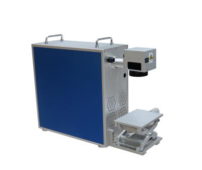 China Economic Laser Marking Custom Design Color Fiber Flying Laser Marking Machine Cabinet for sale