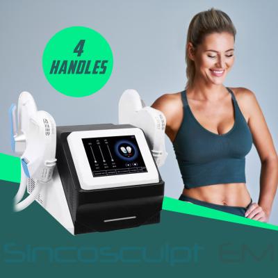 China 2022 Weight Loss March Expo EMS 4 Grips Sincosculpt Muscle Stimulator Weight Loss Buttocks Spa Portable Lifting Machines for sale