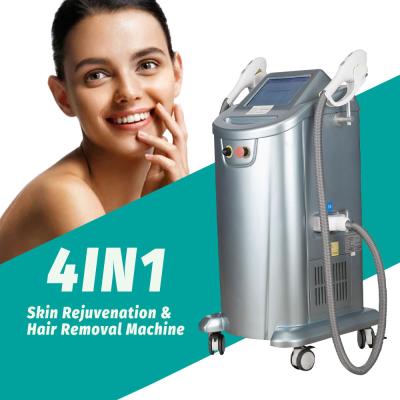 China Dye Removal Tightening Products 2022 New Arrival 3 In 1 IPL Hair Removal Skin Tightening Whitening Laser Equipment For Medspa for sale