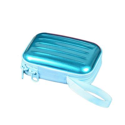 China Reusable Creative Mini Zipper Bag Main Storage Small Coin Purse Tinplate Bag Kids Coin Purse for sale