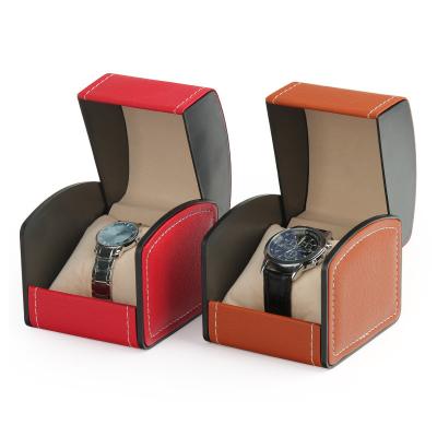 China Watch Gift Box Best Selling PU Plastic Mechanical Leather Case Storage Box Watch Box Watch Box for sale