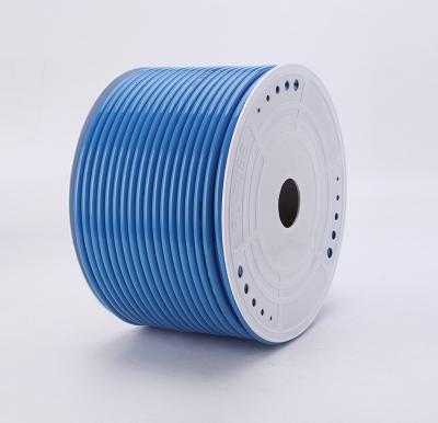 China Building Material Shops Dorpshipping Polyethylene Pipe Sky Blue Plastic Tubing For Air Water Transport for sale