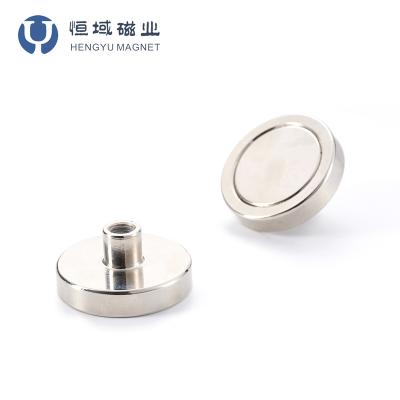 China Strong Industrial Magnet Neodymium Pot Magnet for sale