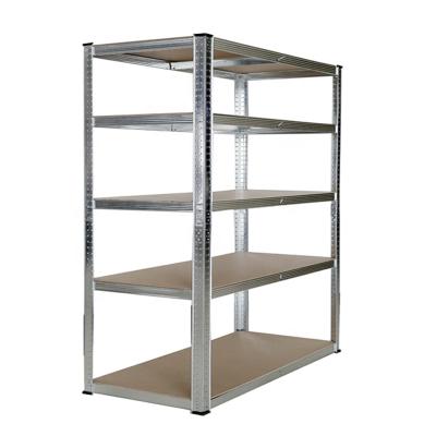 China Shelvs 5 Tier Warehouse Garage Garage Shelving Hot Sale Metal Corrosion Protection Adjustable Storage Rack for sale