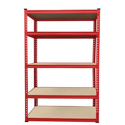 China Corrosion Protection Heavy Duty Z Shelves 5 PB Shelves Storage Racks Rivet Racking for sale