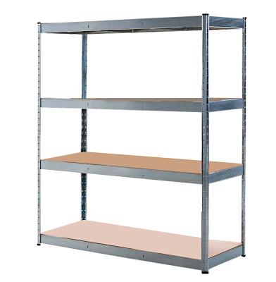 China Factory Price Corrosion Protection 5 Layer Metal Shelf Bracket Galvanized Wooden Rack Shelf Units for sale