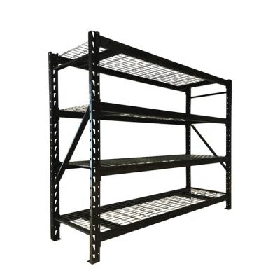 China Corrosion Protection Heavy Duty Longspan Steel Industrial Shelving Warehouse Storage Rack Shelves With 600kgs Capacity for sale