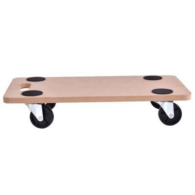 China Moving Furniture Moving Dolly Trolley With MDF Plate EVA Anti-slips for sale