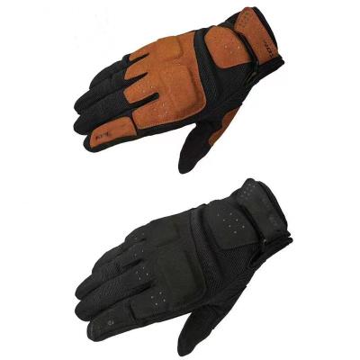 China Touch Screen Breathable Leather Glove Protective Gears Motocross Gloves Classic Vintage Motorcycle High Quality Breathable Comfortable Bike for sale