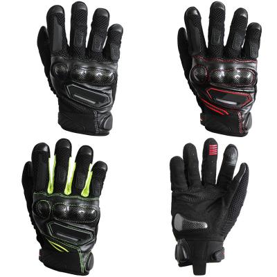 China Komine GK220 Comfortable Breathable Leather Motorcycle Racing Gloves Carbon Fiber MX MTB Motocross Gloves Guantes Enduro Off-Road Motorcycle Gloves for sale