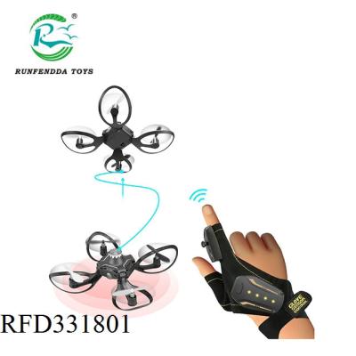 China RC Hobby 2.4G Gesture Control Fying Drone Gravity Hand Sensor Rc Eye Control Quadcopter for sale