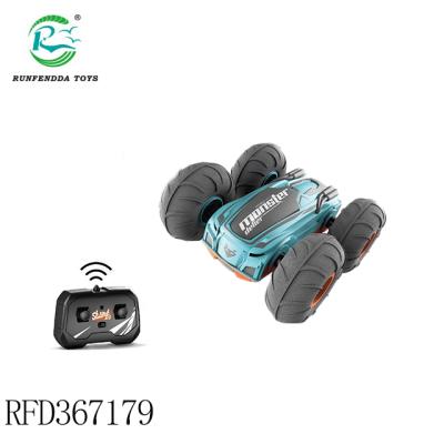 China RC Hobby RFD TOYS 1:32 RC Car 360 Degree RC Dump Truck Stunt Double Sided Rolling Rolling Car for sale