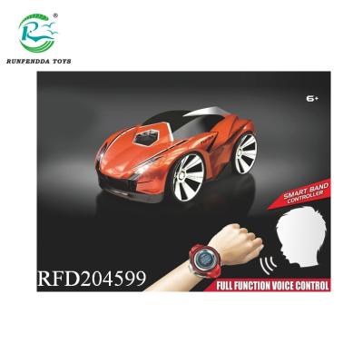 China Rechargeable RC Hobby Kids Gift Voice Control Car Voice Control By Watch Creative Voice Control Remote Control RC Car for sale