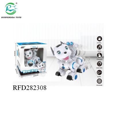 China Smart RC Model Electronic Intelligent Infrared 2.4GHz RC Robot Dog Toys for sale