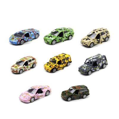 China 1:64 Scale Model Simulation Toy Car Alloy Pull Back Diecast Car Models Car Box Open Door for sale