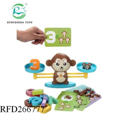 China Children Playing Monkey Balance Game Measure Early Learning Kids Intelligence Toys for sale