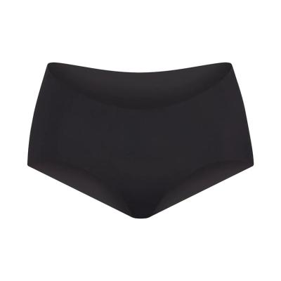 China Breathable Manufacturing Waist Women Panties Low Hip Lift Up Lady Black Classic Underwear Briefs For Adult Female for sale