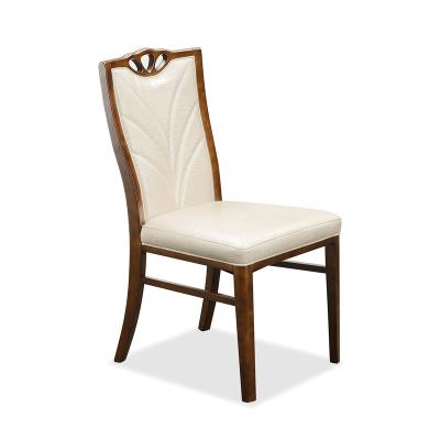 China High Quality High Quality Wooden Hotel Hotel Fabric Classic Restaurant Chair for sale