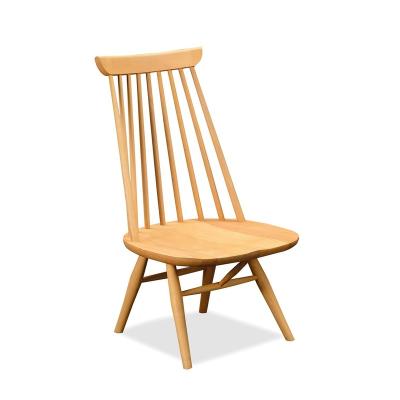 China Contemporary Classic Restaurant Furniture Fashion Solid Wood Windsor Back Side Dining Chair for sale