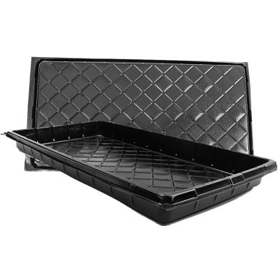 China Eco - Friendly Unperforated Flat Seed Planting Trays Seed Planting Starter Tray for sale